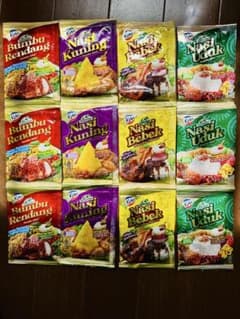 Rendang•Nasi Uduk•Kuning•Bebek 計12個のサムネイル