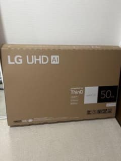 LG 4K 50V型50UT801COJB スマートテレビ - メルカリ