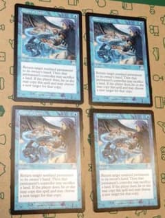 MTG ONS 蒸気の連鎖/Chain of Vapor 英語4枚セット - メルカリ