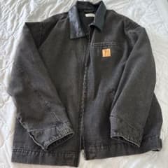 WEGO VINTAGE デニムジャケット ブラック Lサイズのサムネイル
