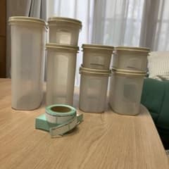 タッパーウェア　mmだ円　7個セットのサムネイル