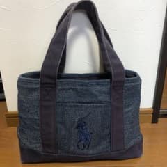 【ラルフローレン】トートバッグ　デニムReeさま 専用のサムネイル