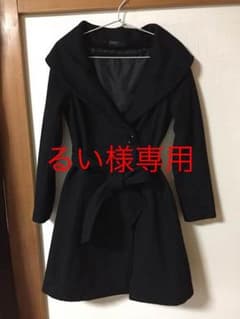 Aラインコート セシルマクビー  ブラックのサムネイル