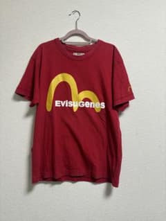 EVISU エヴィス カモメロゴTシャツ レッドのサムネイル
