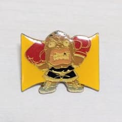 STREET FIGHTER ストリートファイター2 ピンバッジ M・バイソン