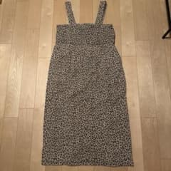 レオパード柄 キャミソールワンピースのサムネイル