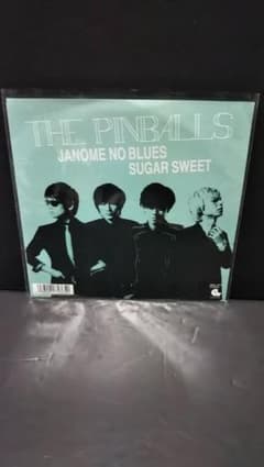 【値下げ】 THE PINBALLS  レコード 蛇の目のブルースのサムネイル