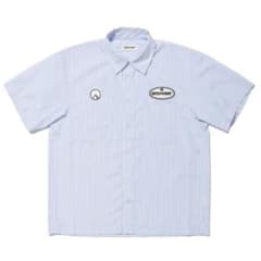 【最終価格】HYSFORM PATCHED STRIPE SHIRTS 最終価格】HYSFORM PATCHED STRIPE SHIRTS - メルカリ
