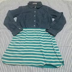 ブランシェス♡ワンピース♡130cmのサムネイル