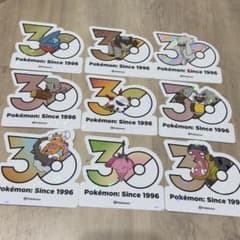 韓国限定 ポケモン 30周年ステッカー まとめ売り バラ売り可 - メルカリ