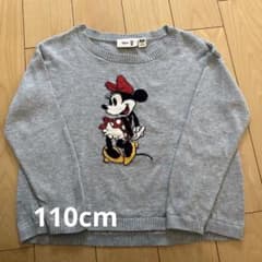 サイズ110 UNIQLO ディズニー ミニー セーター メルカリ便のサムネイル