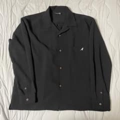 Y*i様 KANGOL ブラック ボタンアップ長袖シャツのサムネイル
