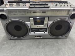 希少！SHARP ラジカセ GF-305ST 昭和レトロ 70s シルバーボディ 希少！SHARP ラジカセ GF-305ST 昭和レトロ 70s シルバーボディ - メルカリ