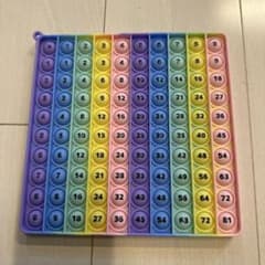 カラフル　プッシュポップ　掛け算九九のサムネイル