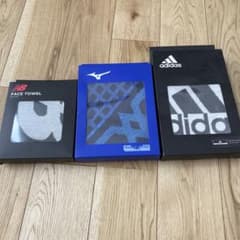 adidasタオル　Mizunoタオル　new balance フェイスタオルのサムネイル