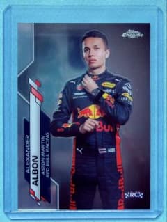 2020 Topps Chrome F1 알렉스 알본 RC