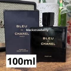BLEU DE CHANEL パルファム 香水 100ml 箱付きのサムネイル
