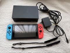 Nintendo Switch 本体 ネオンブルー ネオンレッドのサムネイル