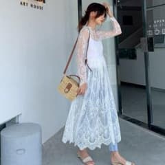 BIRTHDAY BASH バックレースアップタックシャツワンピースのサムネイル