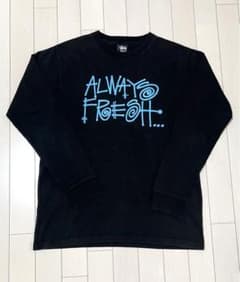STUSSY ステューシー ロングスリーブTシャツ ブラック Mのサムネイル