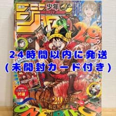 未開封カード付き】週刊少年ジャンプ 2026年 33号 ワンピース 29