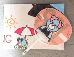 KRUNK × BIGBANG RESORT 레저 시트 + 부채