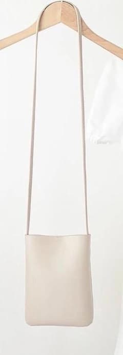 サコッシュ ミニバッグ ミニショルダー 斜めがけ ショルダーポーチ ホワイト