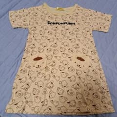 ポムポムプリン☆Tシャツ☆チュニック☆ミニワンピ☆総柄☆のサムネイル