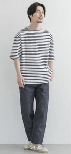 【新品未使用】アーバンリサーチ ボーダーバスクtシャツのサムネイル