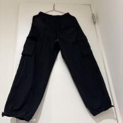 GU カーゴパンツ ブラック Sサイズのサムネイル