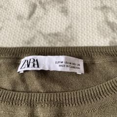 ZARA   カーキ カットソーのサムネイル