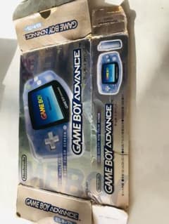 空箱　ゲームボーイアドバンス ミルキーブルー　空箱のサムネイル