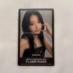 LESSERAFIM 咲良 サクラ トレカ FLAME RISES LE SSERAFIM LESSERAFIM TOUR FLAME RISES IN JAPAN FC LIMITED