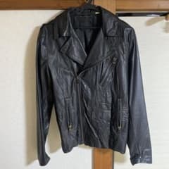 【超メルカリ市】DIESEL BLACK GOLDレザージャケット 48 2026年最新】DIESEL BLACK GOLD メンズ シングルライダースの人気