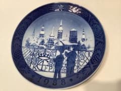 Royal Copenhagen 1988年 クリスマスプレートのサムネイル