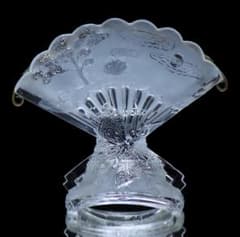 オールド・バカラ 1878年頃 ジャポニスム オパールセント バタフライ文花瓶 オールド・バカラ 1878年頃 ジャポニスム オパールセント バタフライ文