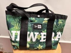 美品 NEW ERA トートバッグ ボタニカル グリーン