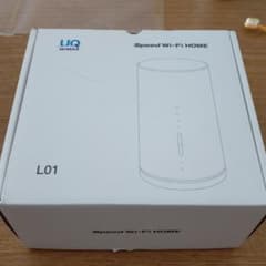 Wi-Fiホームルーター Speed Wi-Fi HOME L01 HWS31…のサムネイル