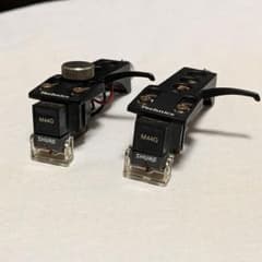 2個セット SHURE M44G カートリッジ テクニクス ヘッドシェル Technics ヘッドシェル＆SHURE(M44G) 2本セット 動作未確認 - メルカリ