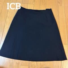 ICB アイシービー ストライプ スカート
