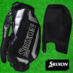 SRIXON スリクソンゴルフ キャディバッグ【ブラック/シルバー】新品