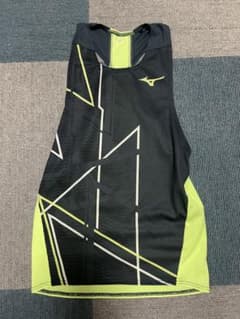 【Sサイズ】MIZUNO 陸上競技用 シングレッド ノースリーブ マラソンのサムネイル