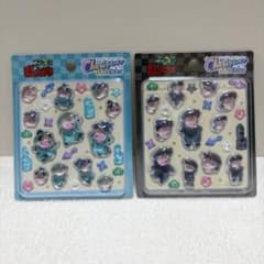 【新品未使用】忍たま チェリジェムステッカー乱太郎きり丸 しんべヱ ＆ 土井半助のサムネイル