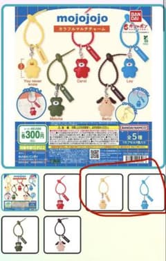 や*な様 mojojojo カラフルマルチチャーム 2種セットのサムネイル