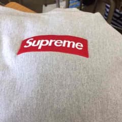 supreme boxlogo グレーのサムネイル