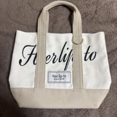 herlipto HLT ハリプ ルミネエスト新宿限定トート ivory - メルカリ