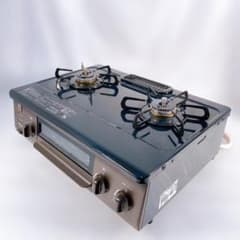 都市ガス用 IC-S37DX-L ガスコンロ 2バーナー パロマ - メルカリ