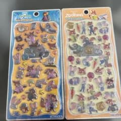 本日限定価格！ズートピア プチドロップステッカー 2種セットのサムネイル