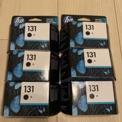 HP 131 黒 インクカートリッジ 6個セット バラ売り希望コメントくださいのサムネイル