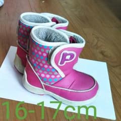POOKIES ボアスノーブーツ 16-17cmのサムネイル